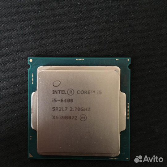 Материнская плата с процессором i5 6400