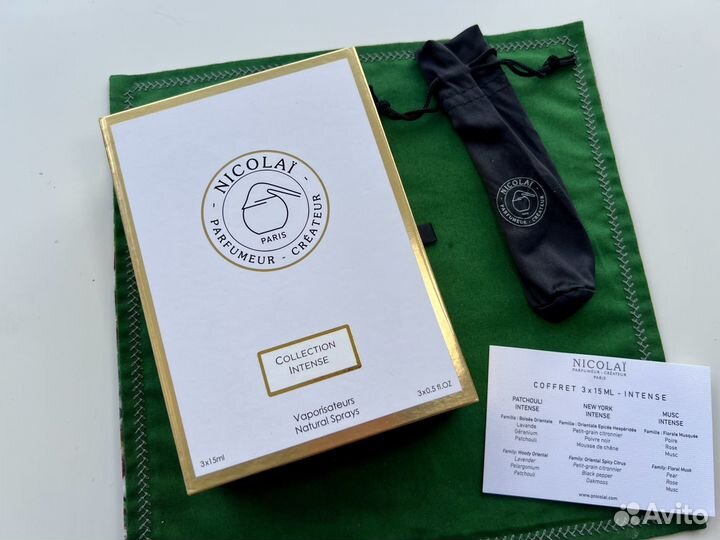 Nicolaï Parfumeur Créateur’s Intense collection