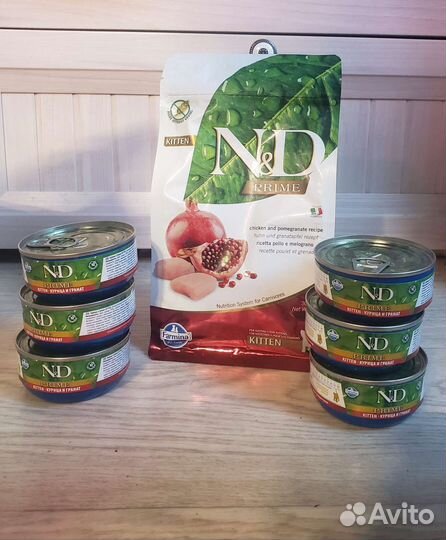 Farmina для котят (сухой и влажный корм)