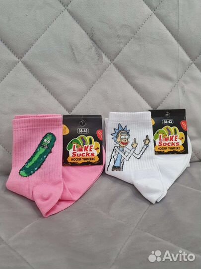 Носки рик и морти