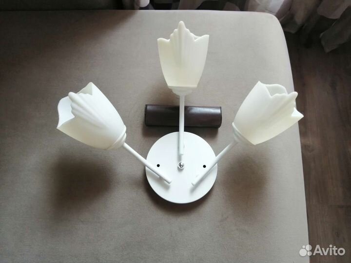 Комбинированный светильник-люстра