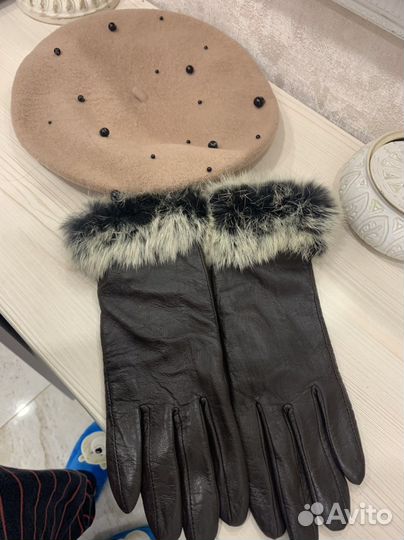 Перчатки и шарф