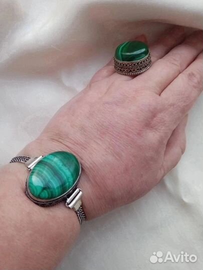 Украшения с малахитом