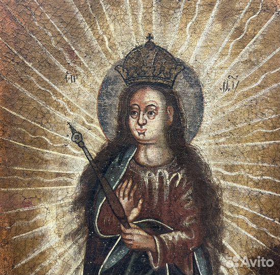 Икона Богоматерь Жена Облеченная в Солнце