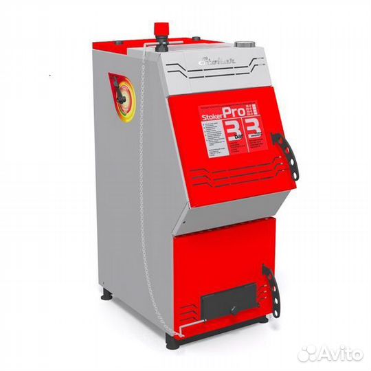 Котёл ермак Stoker Pro 16-Э (160 м²; 17 кВт; D130