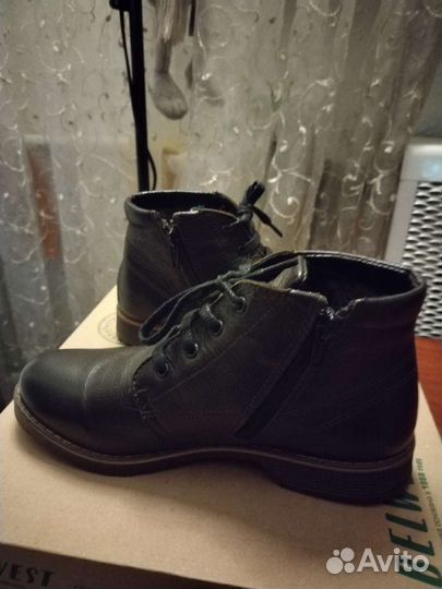 Ботинки женские 37 размер натуральная кожа