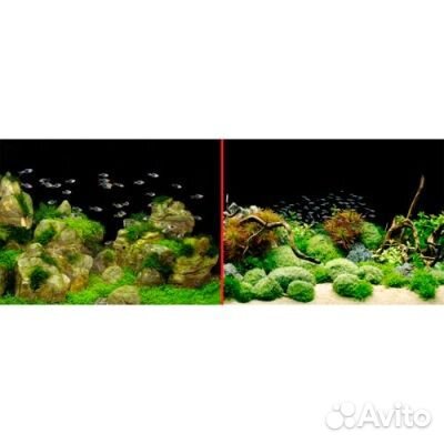 Tetra Deco Art Фон двухсторонний Камни/Растения