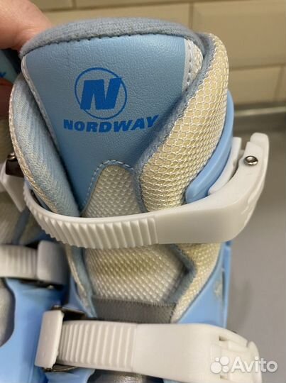 Коньки детские раздвижные Nordway 27-30