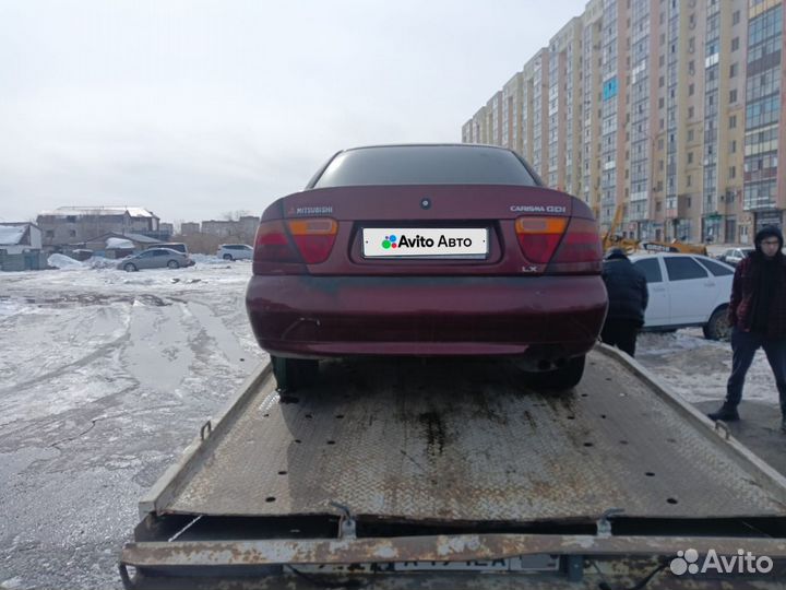 Mitsubishi Carisma 1.8 AT, 1998, битый, 111 111 км