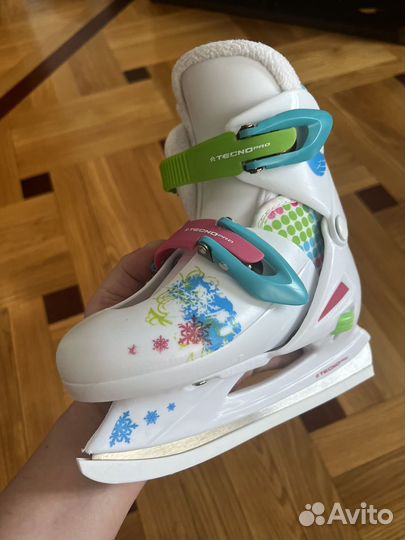 Коньки детские раздвижные 28 31