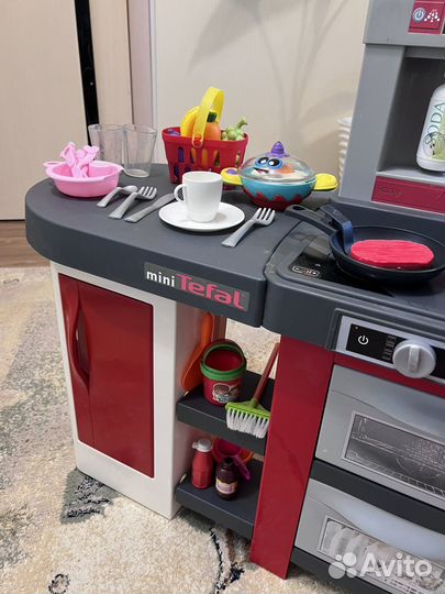Детская кухня smoby tefal большая