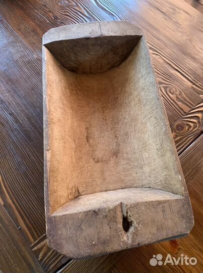 Деревянное корытце