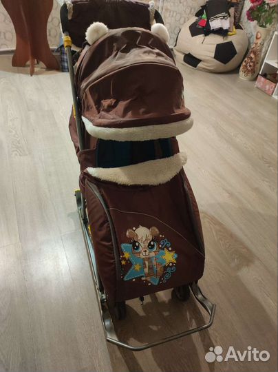 Коляска санки