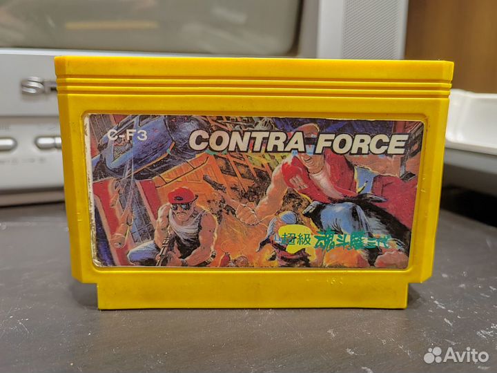 Картридж для Dendy Contra Force