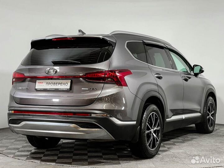 Hyundai Santa Fe 2.2 AMT, 2021, 92 390 км
