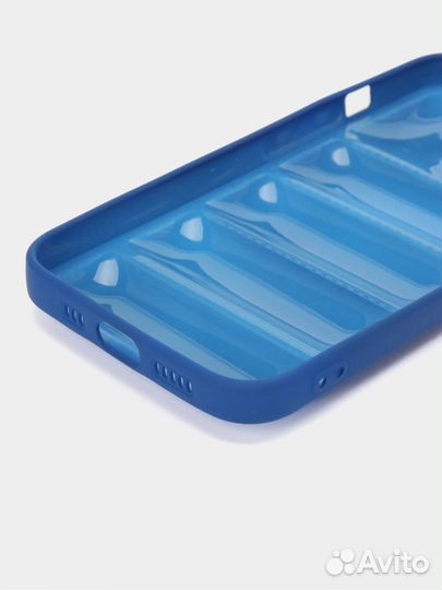 Чехол на iPhone синий (все модели)