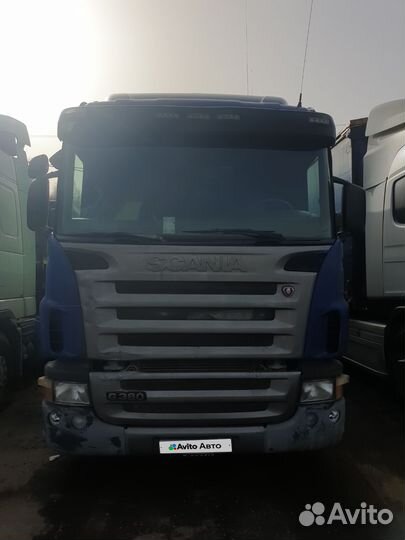 Scania G380 с полуприцепом, 2008