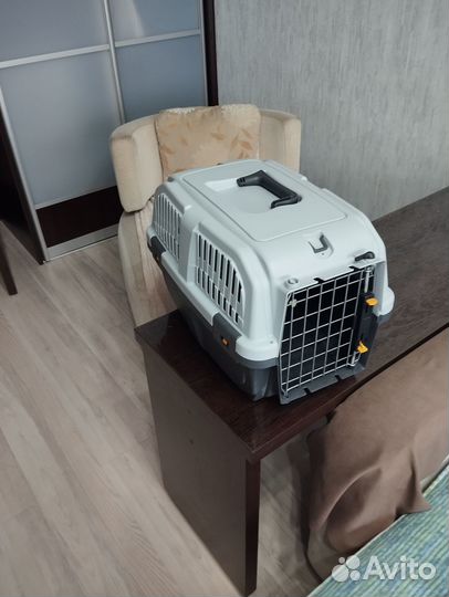 Переноска для кошек пластиковая бу