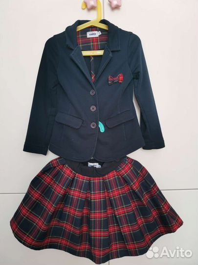 Школьная форма для девочки 122 синяя