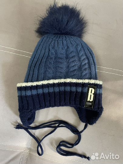 Шапка на мальчика зимняя
