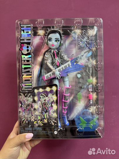 Новая кукла Monster High Amped Up Frankie