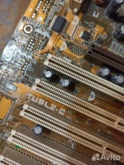 Процессор Intel Pentium 3 533EB и материнкаTusl2-C