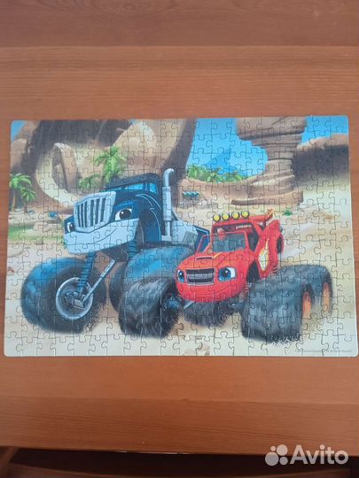 Пазл 260 Вспыш и чудо-машинки