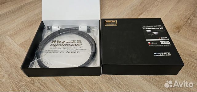 Сетевой кабель Oyaide Tunami GPX-R V2, евровилка