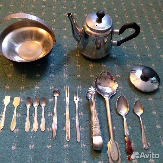 Столовые приборы мельхиор СССР
