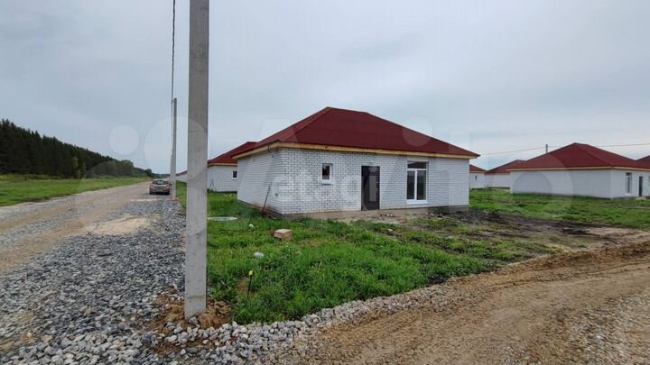 Дом 87,6 м² на участке 5 сот.