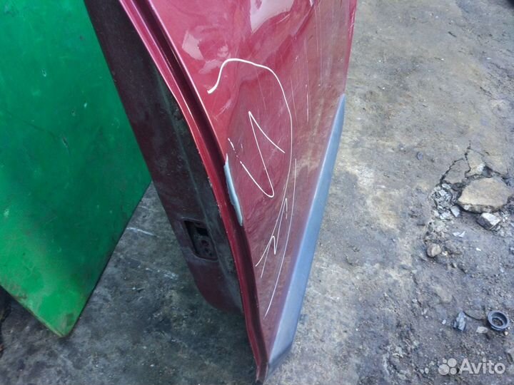 Дверь задняя левая Рено Сандеро 2009-2014 г