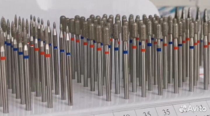 Головки алмазные / Фрезы для маникюра / качество