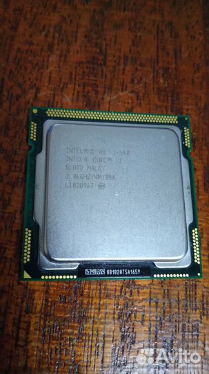 Процессор core i3 540 clbtd сокет 1156