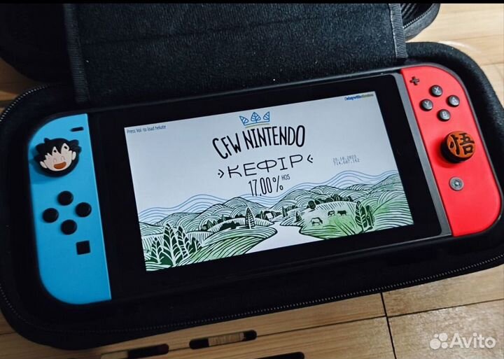 Nintendo Switch rev 2 прошитая