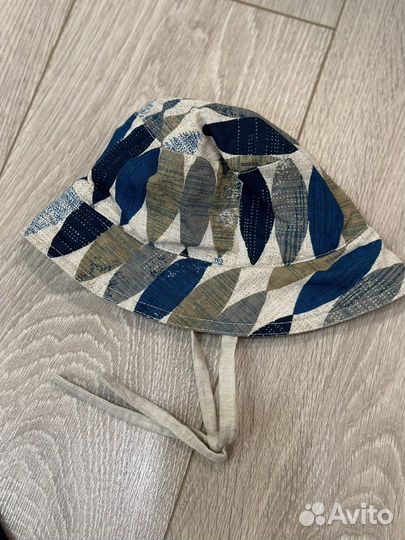 Панама льняная детская