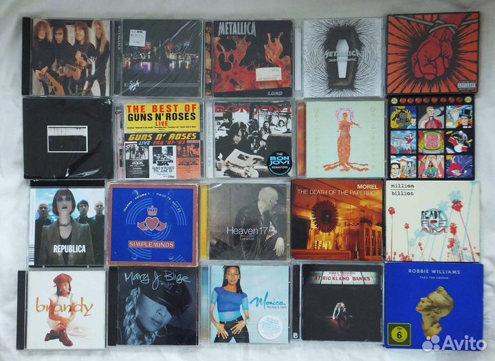 Фирменные компакт диски в ассортименте CD