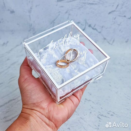Шкатулка для свадебных колец