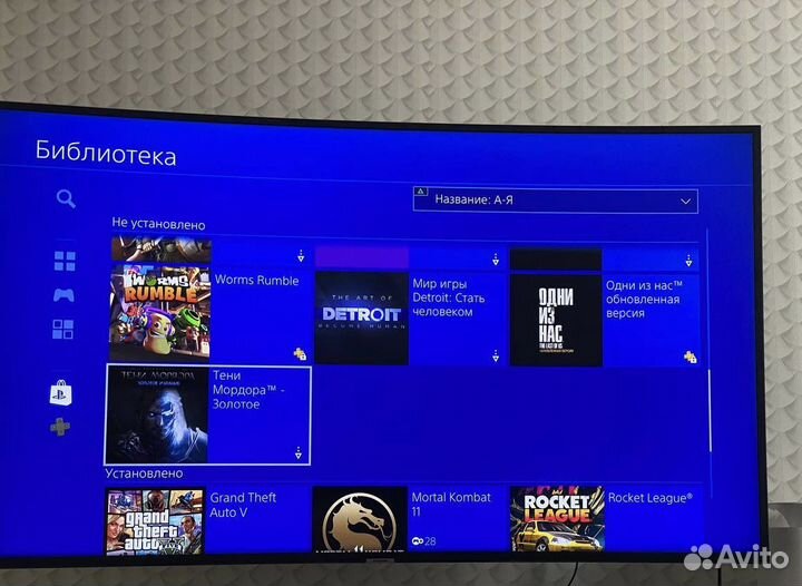 Sony playstation4pro+2джойстика+игры