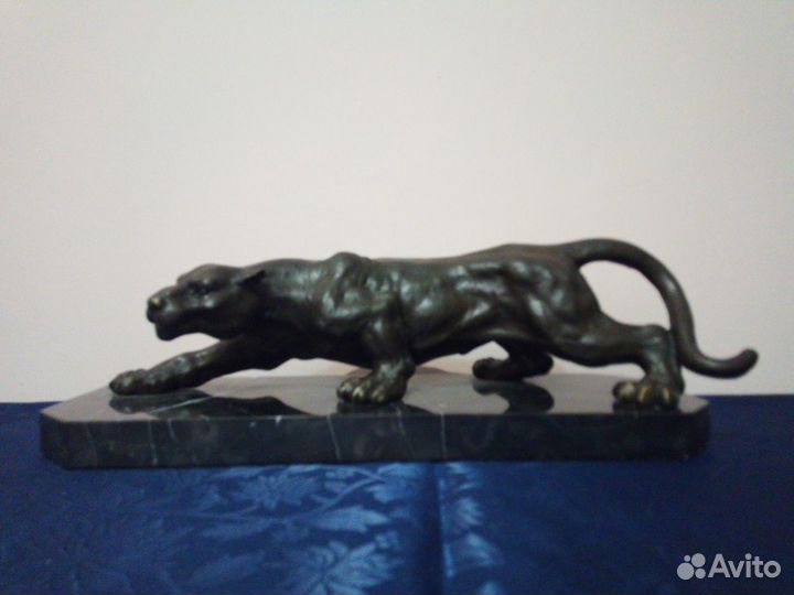Статуэтка бронзовая Пантера
