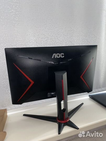 Монитор AOC - 165гц 24д. (на запчасти )