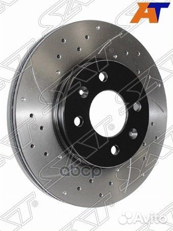 Комплект дисков тормозных передний перфорирован