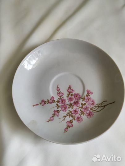 Чашки с блюдами, СССР, Дулевский завод