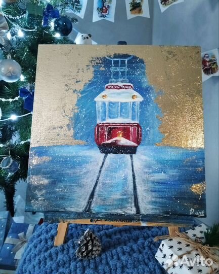 Картина акрилом