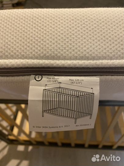 Матрас детский 120 60