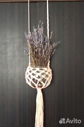 Сумка-клатч макраме