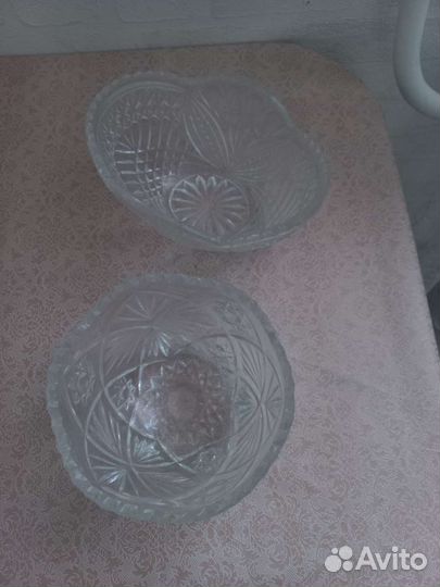 Хрустальная ваза