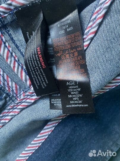 Куртка джинсовая для девочки 7 лет