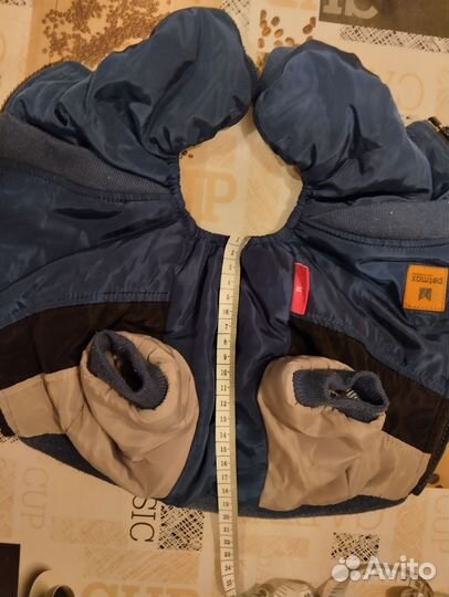 Зимний комбинезон для маленькой собаки