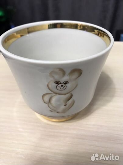 Бокал Чашка Олимпийский Мишка