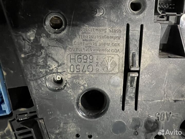 Панель приборов audi a6 с5 2,5 afb